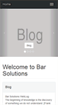 Mobile Screenshot of bar-solutions.com